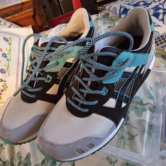 ASICS gel lyte 3 Aqua US Men Size 9 - Picture 8 of 13